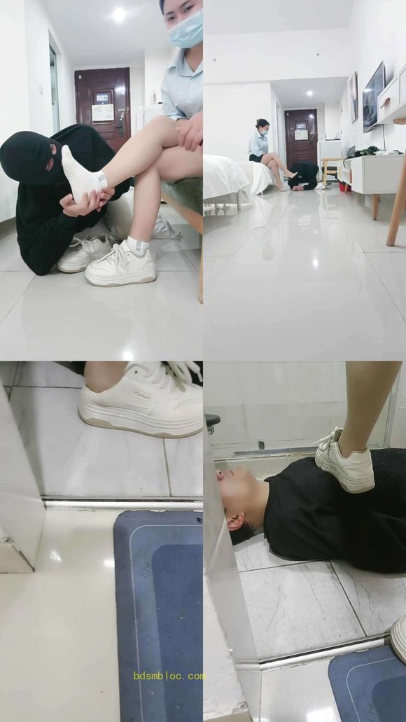 【上海颜熙S】臭狗跪拜闻臭鞋袜