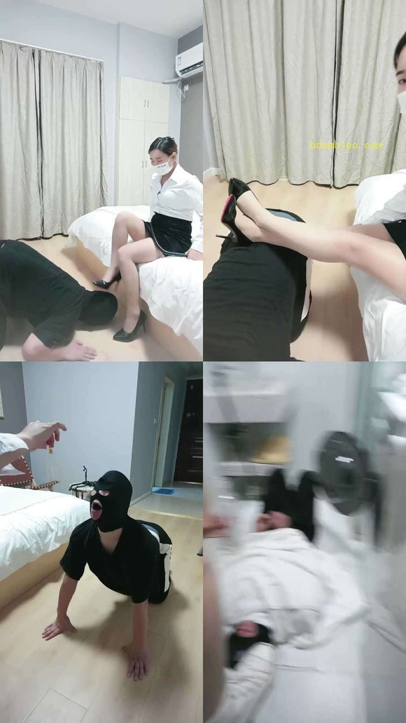【咪兔】骑马转胯/跪舔高跟肉丝/鞭打/捆绑赏赐圣水