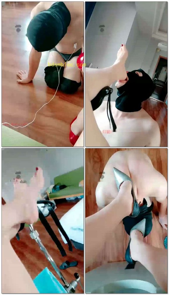 【灵犀女ss】日常脚奴伺候着