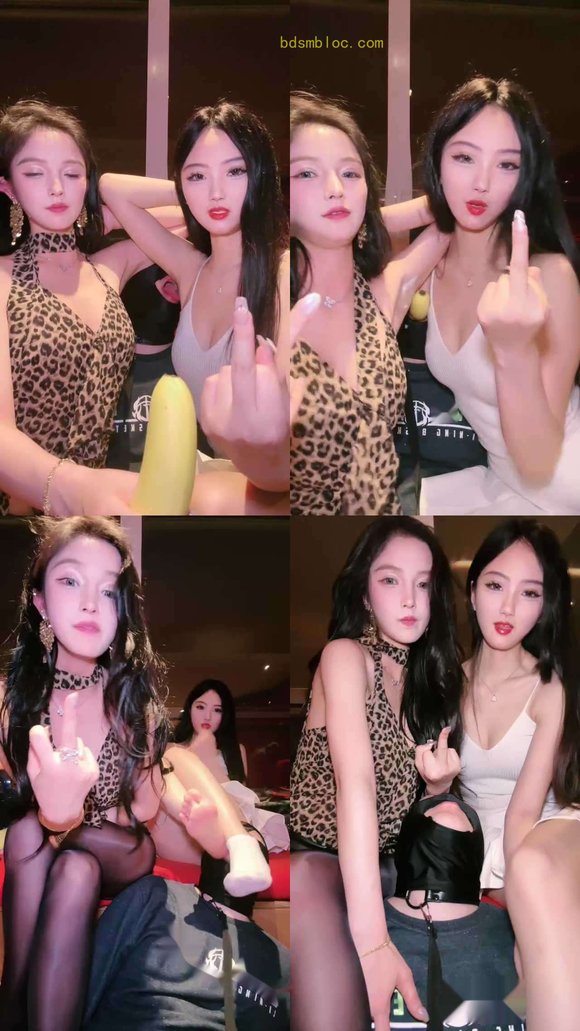 【司宁青】双S-车模姐妹花超诱惑调
