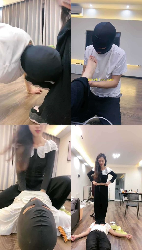 【七七】抽耳光/舔脏运动鞋/白袜脚捂脸/sp/转胯/掐乳