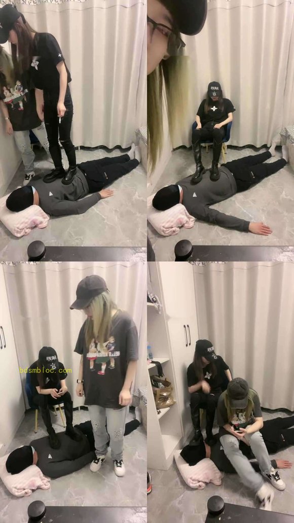 【诗诗】双S美少女踩踏专场