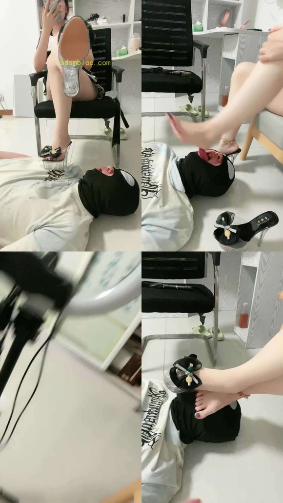 【总攻大人ss】家奴圈养足底按摩喂食贱狗！