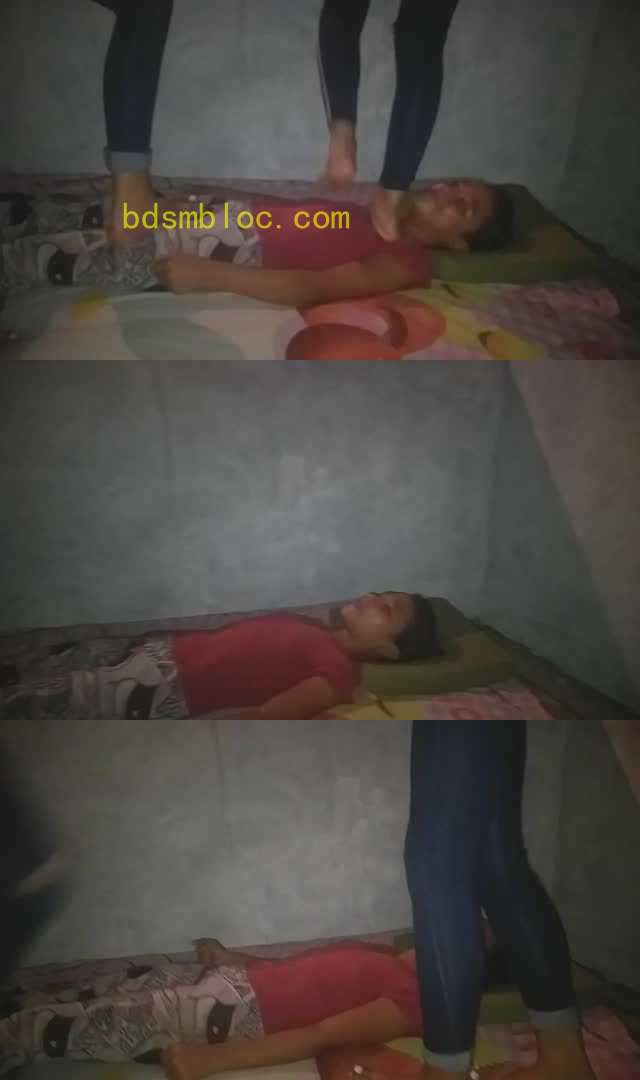 【欧美女王】两女孩锻炼男孩的抗压能力
