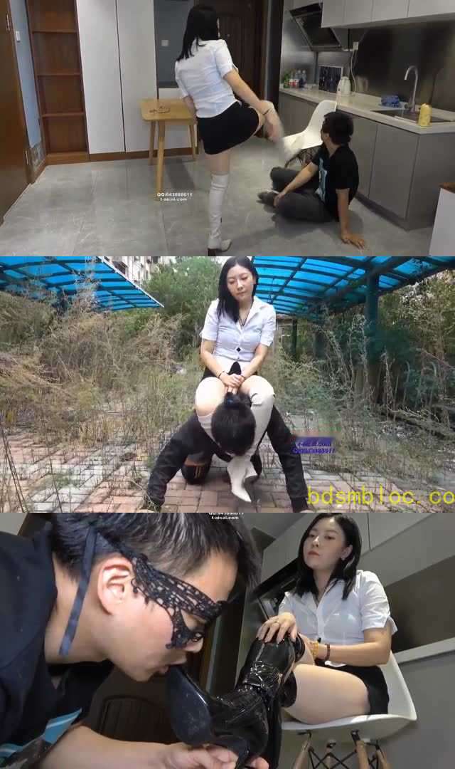 【彼岸花】被女上司辞退后 男员工沦为靴下奴