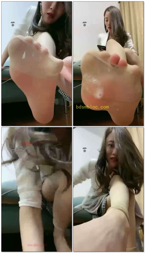 【一媚女皇】红绿灯，肉丝撕扯，全程羞辱