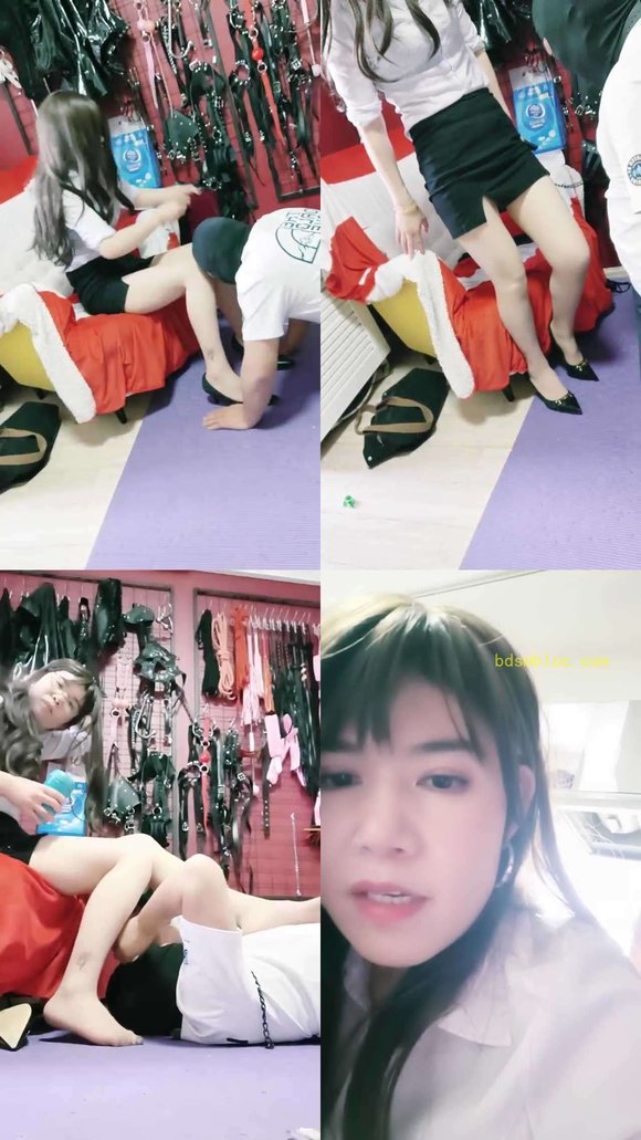 【京S维维】恶毒继母高跟臭脚玩虐