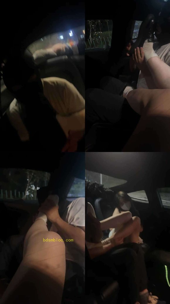 【白鹭】车内白袜裸足虐司机