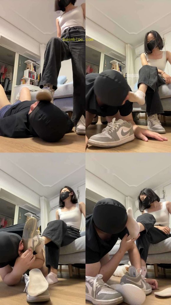 【可可公主】一周臭棉袜训练除臭狗