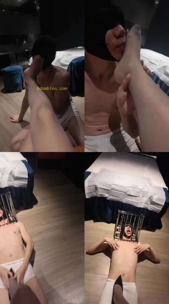 【狗哥】原味灰丝脚狂舔