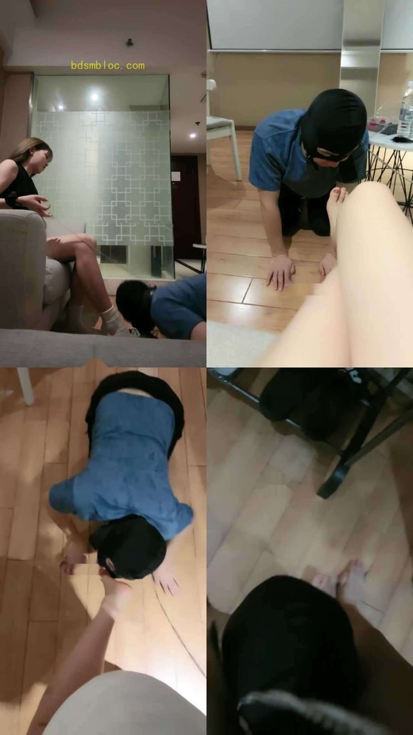 【彩虹S】恋足场来了，恋足的狗废物