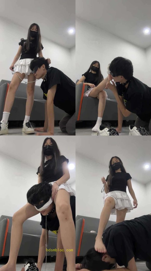 【甜恬】逛街后原味鞋袜气味辱男友