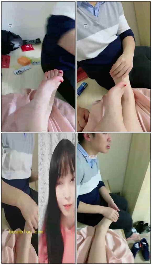 【芭比S】学弟按脚伺候