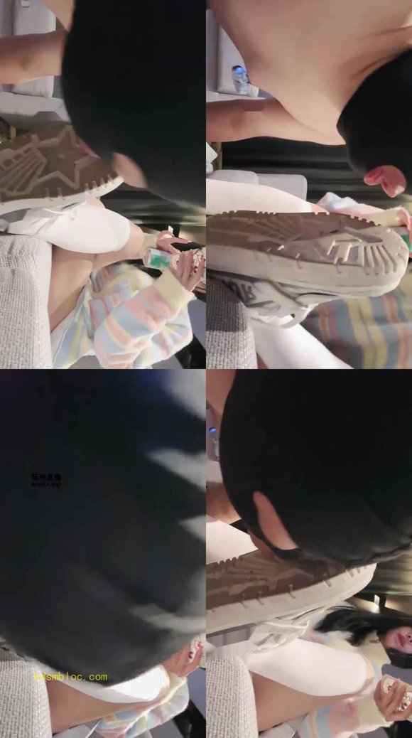 【Vinnie维妮】调教 舔鞋舔脚