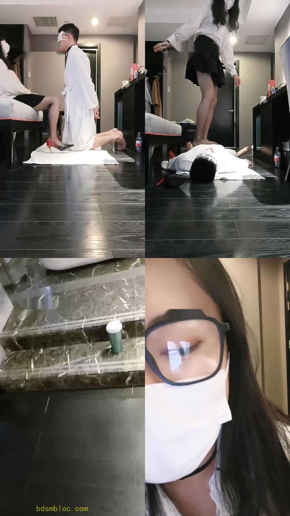 【米小唐】御姐高跟诱惑调奶狗/耳光