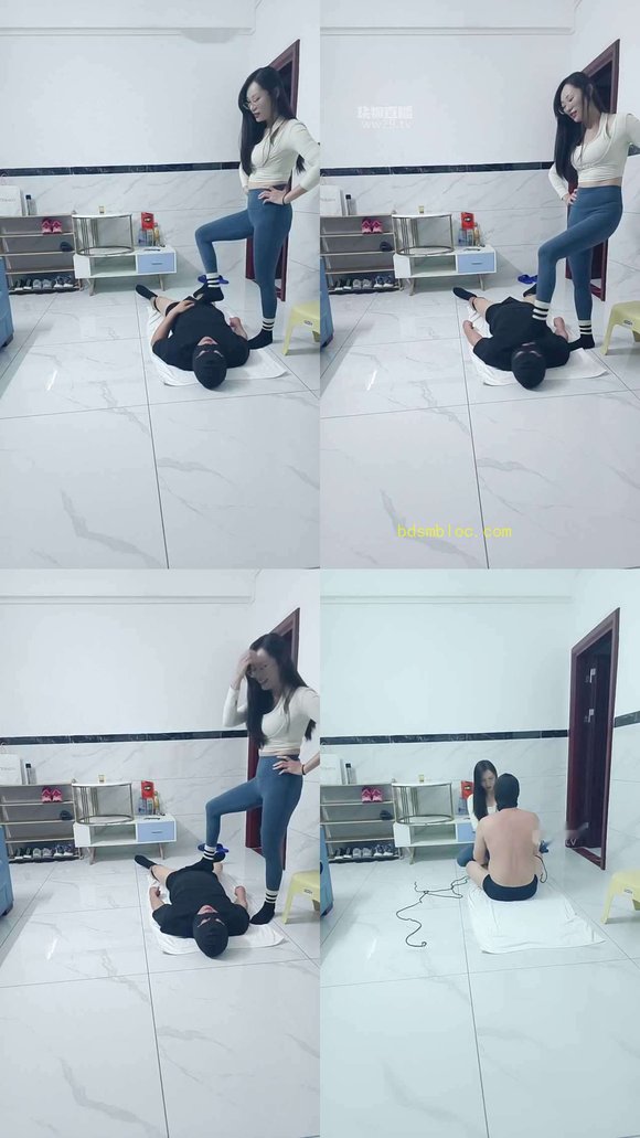 【酸菜女王】贱狗求捆绑受虐2