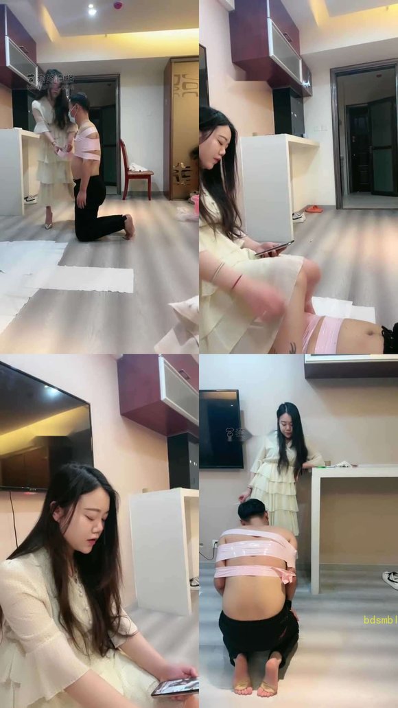 【逗逗】胶带捆绑强制吞咽脏东西