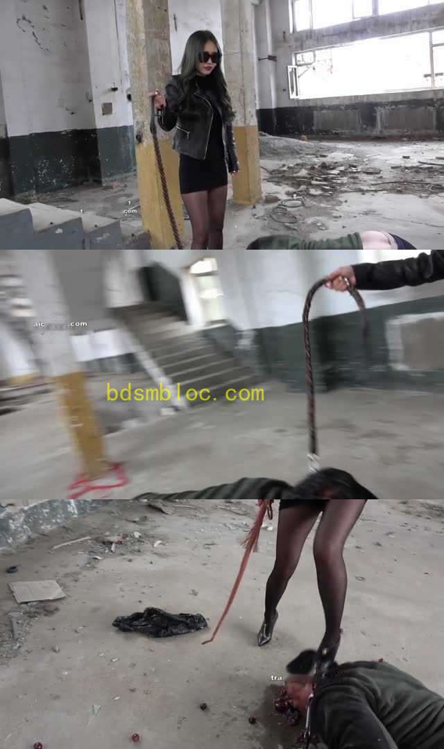 【冷柔】废弃工厂暴打羞辱欠债肥狗