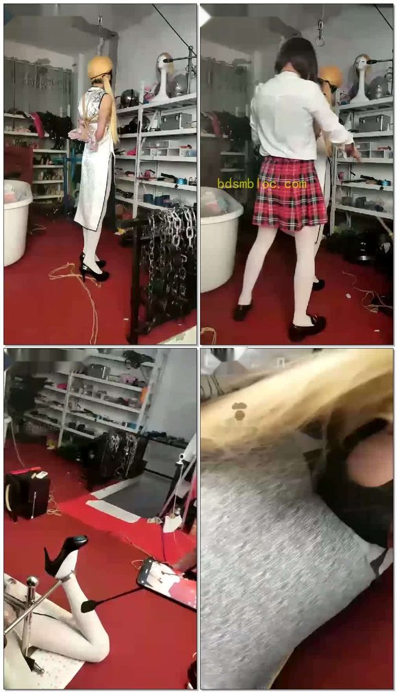 【束之高阁】绑架穹妹，吊虐固定女奴