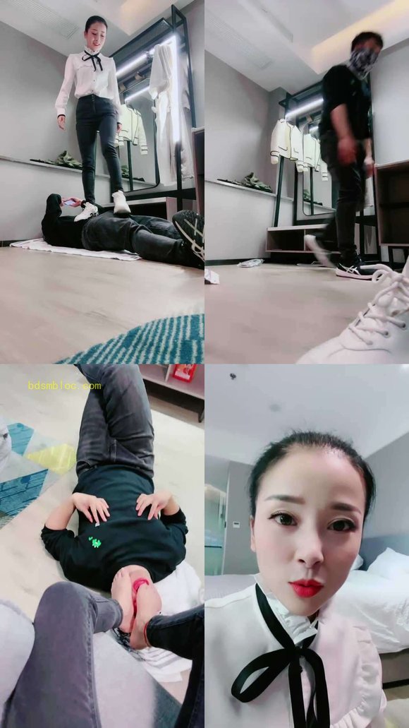 【昆山小主】女白领踩踏/踢裆场