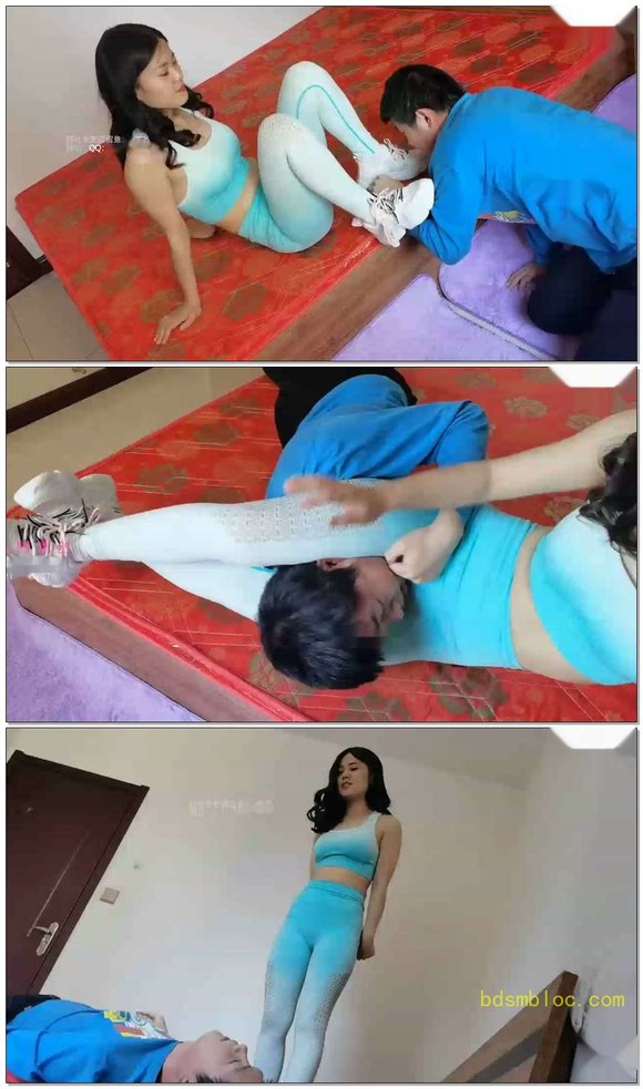 【微耀星空】腿绞惩罚笨奴