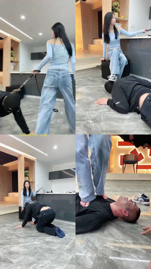 【麋鹿银儿】齐齐女王 腿绞