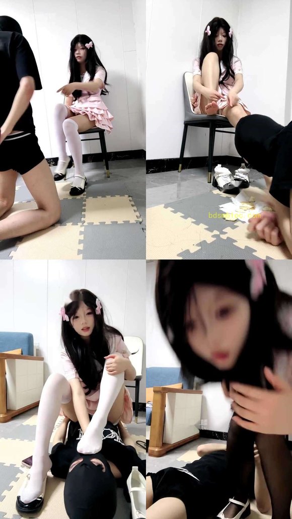 【谰谰】多种姿势踢裆脚踩面包