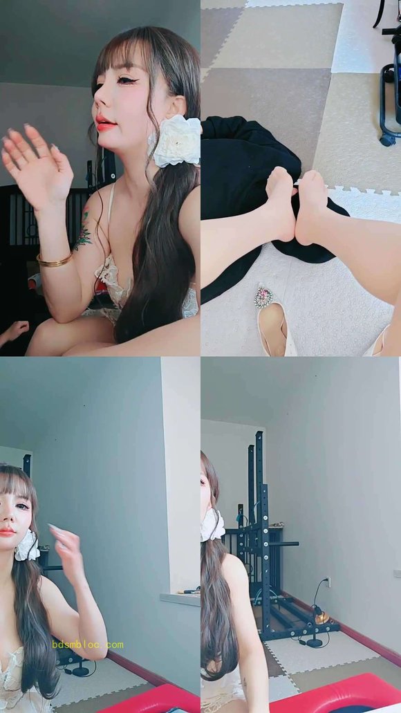 【媚娘】超臭肉丝脚捂脸窒息