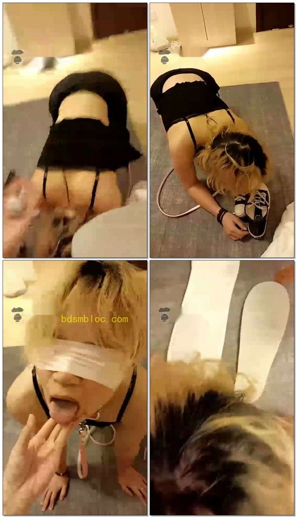 【女攻驾到】学生女奴，重度耳光虐哭求烧