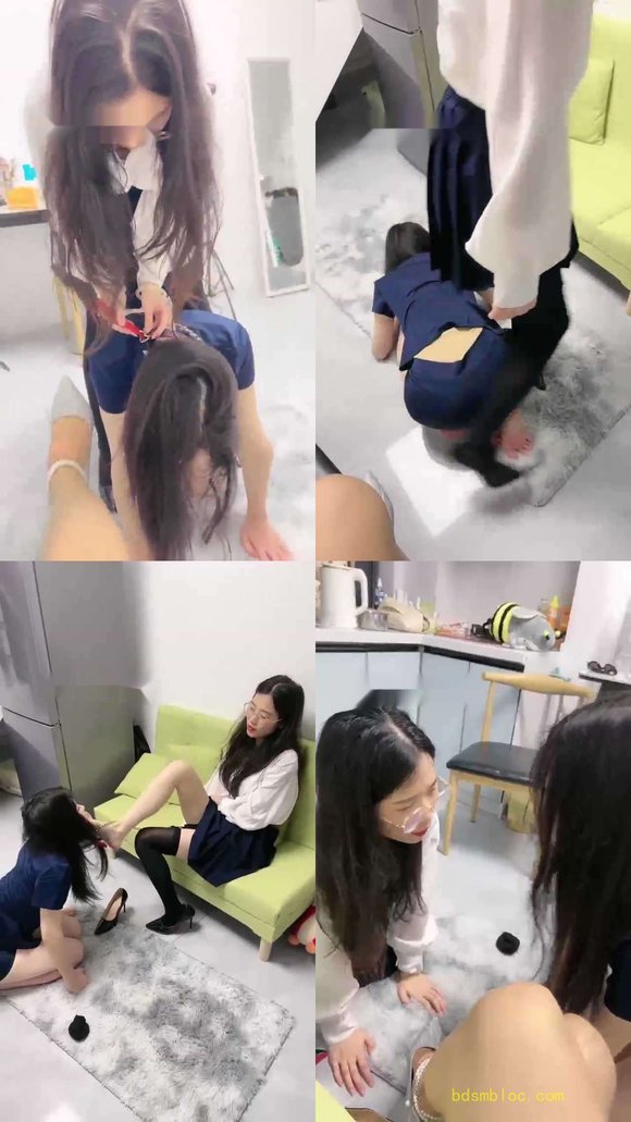 【橙宝】主人的闺蜜首次调教 来家里犯贱的素人