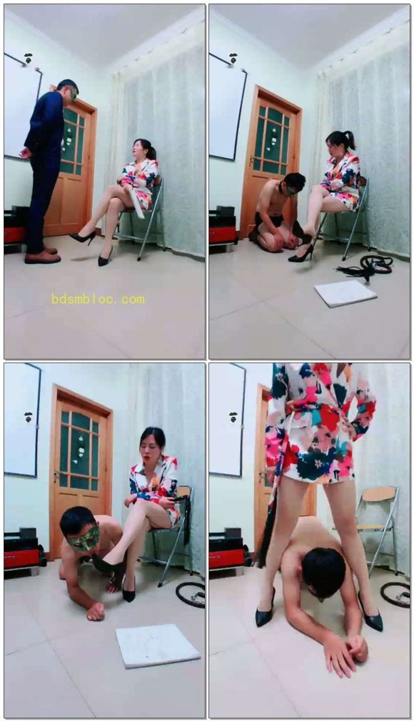 【瑾玲女王】女老板教训业绩不好的男员工