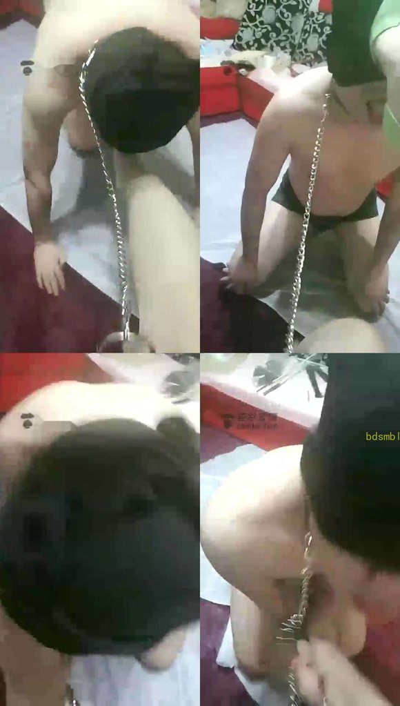 【天津玉主】暴虐贱狗踢裆，肉丝诱惑