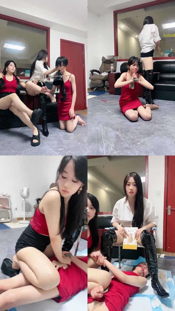 【胖虎】女奴当合格的厕