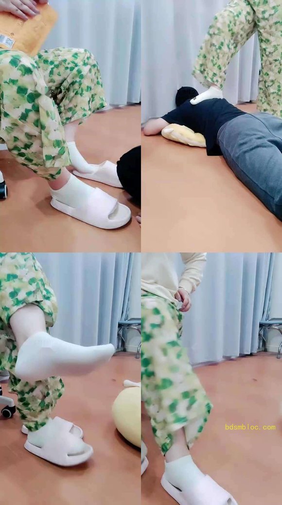 【拽拽】原味白袜辱家奴