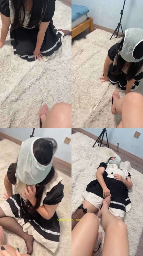 【白兔】让素人闺蜜做我的贱奴