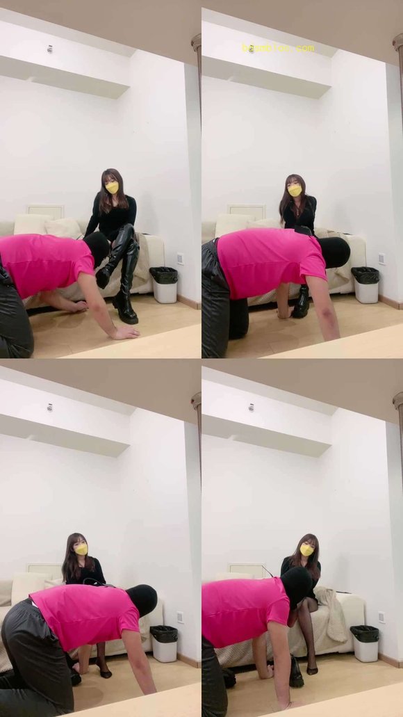 【优里】长靴重刑开发绿帽老公
