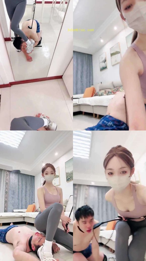 【楚楚】瑜伽裤窒息