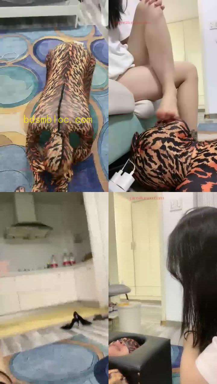 【筱月】狗嘴欠插美脚狂深喉