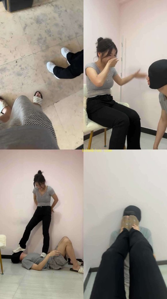 【狗哥】开发素人小姐姐-抽耳光/清理脏鞋/踩踏