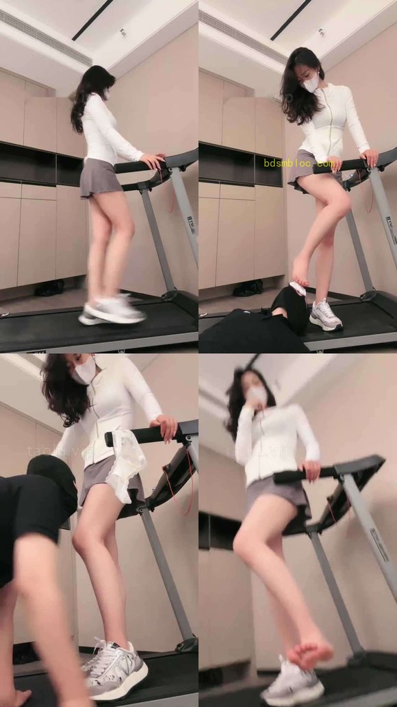 【禾未】运动白棉袜 极度羞辱 脚奴吸女主人的原味上瘾