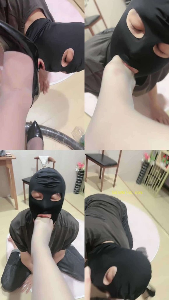 【亿姐】沉浸式舔脏鞋臭脚/内裤套头
