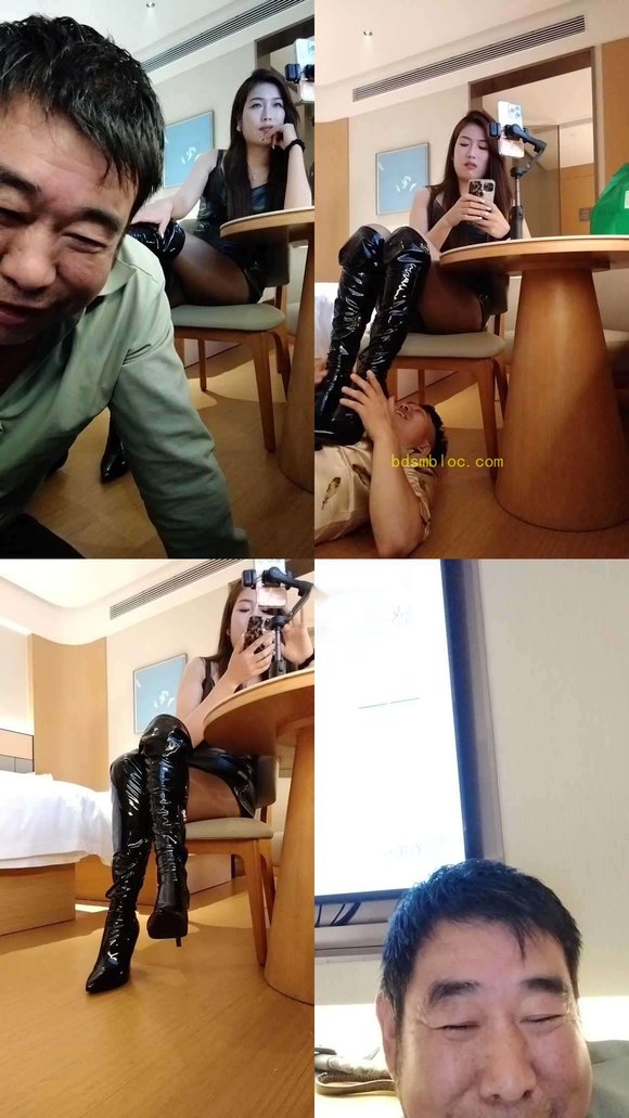 【疼痛挨打狗】晨颜主人酒店调教