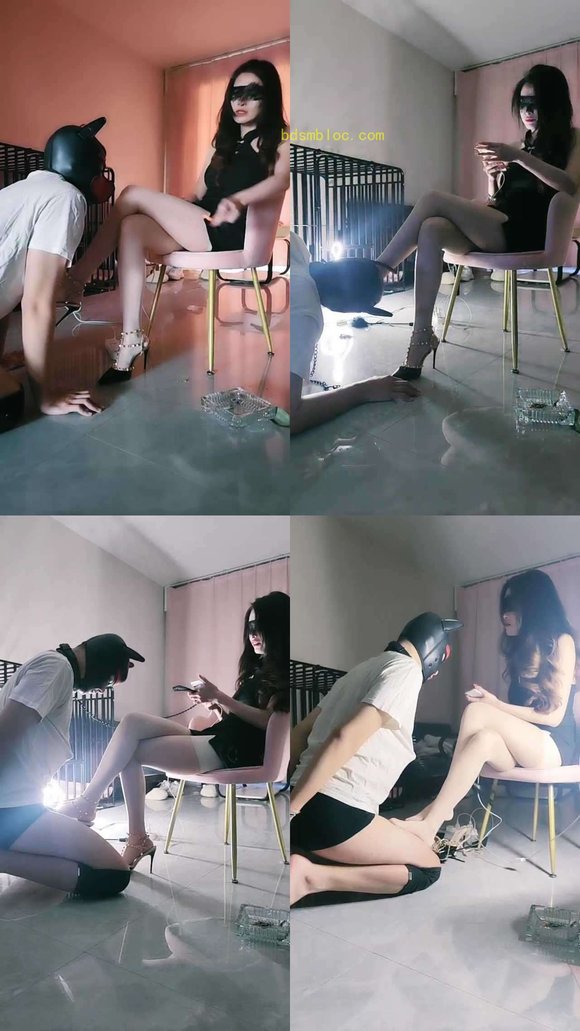 【凌熙】手铐反绑强制舔脚