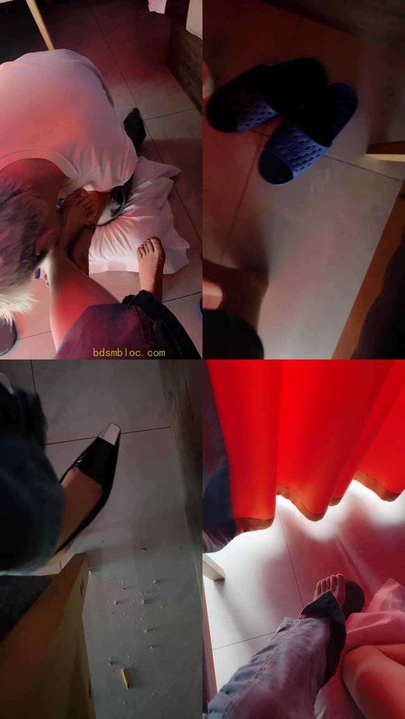 【森碟学姐】下跪品尝素人的jio/骑狗背