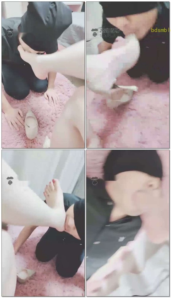 【灵竹】调西装男,舔脚,踩脸