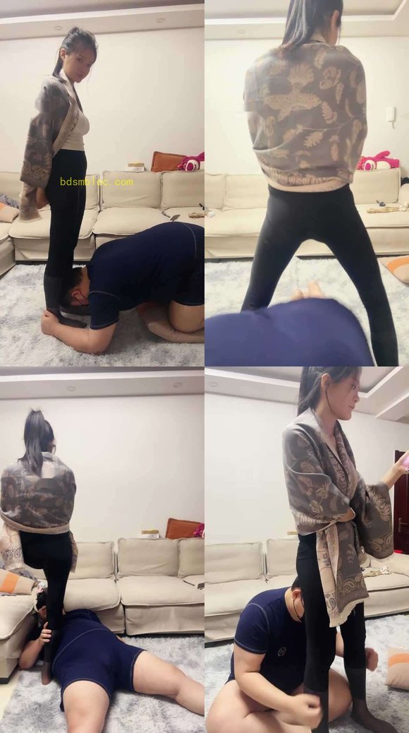 【埋汰】高贵少妇-黑丝骑马踩虐