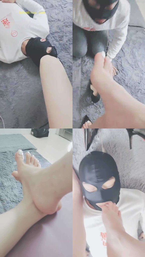 【灵竹】高跟裸足碾压踩/恋足舔