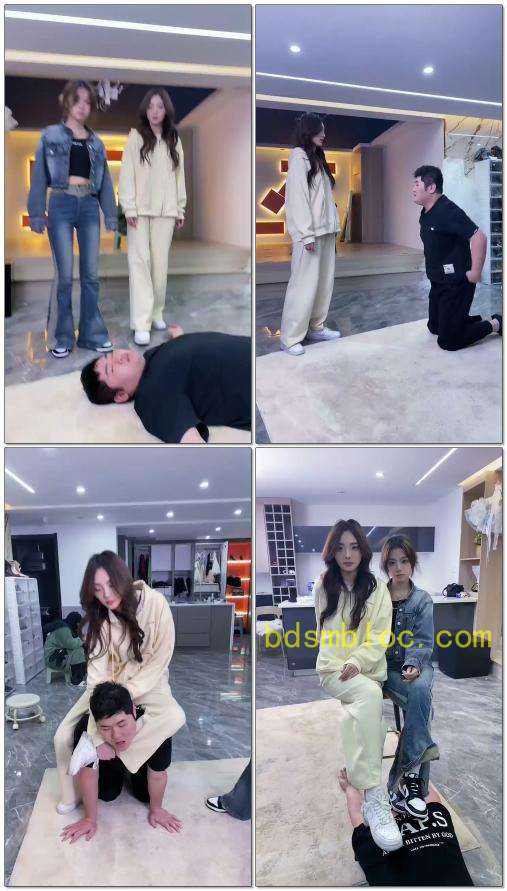 【麋鹿银儿】顶级寒夕老师带顶级美女调教