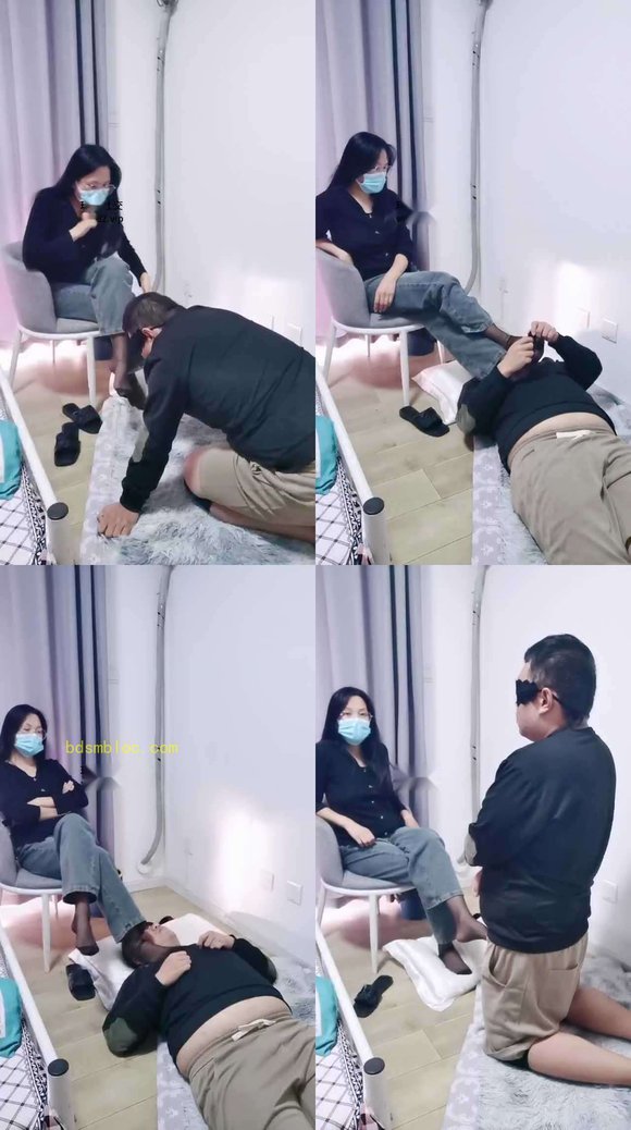 【汤圆】御姐S-黑丝玉足诱惑虐