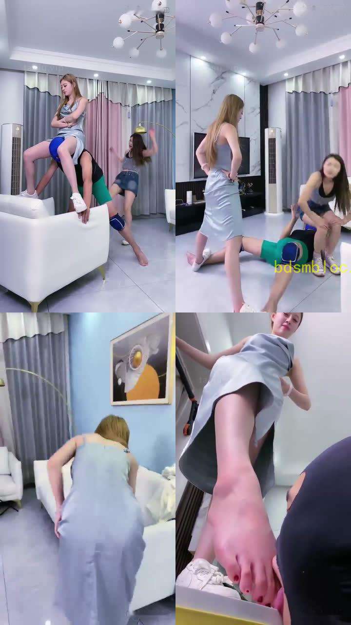 【麋鹿银儿】允儿美脚踢蛋舔脚深喉